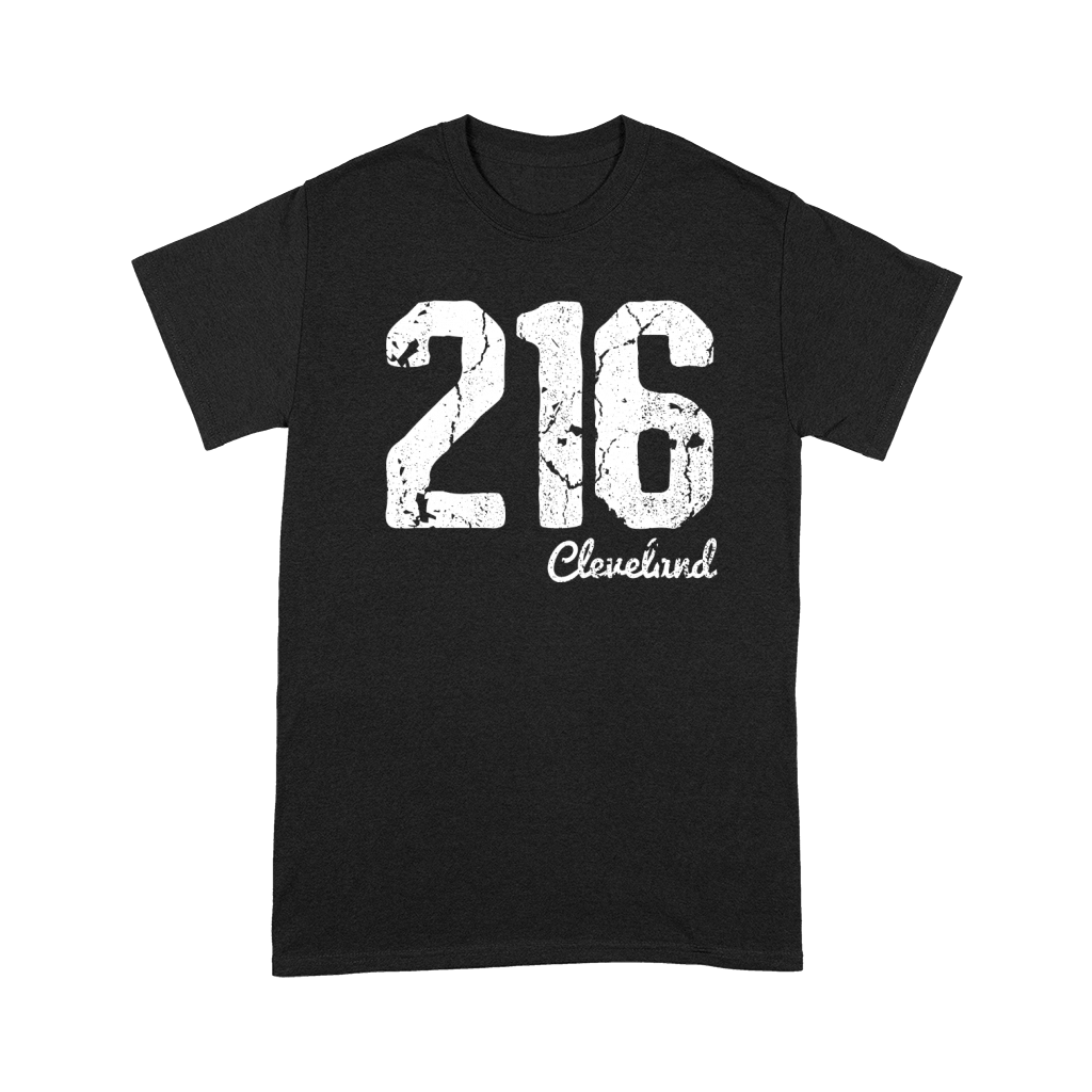 Cleveland 216 Area Code Vintage Premium T-shirt