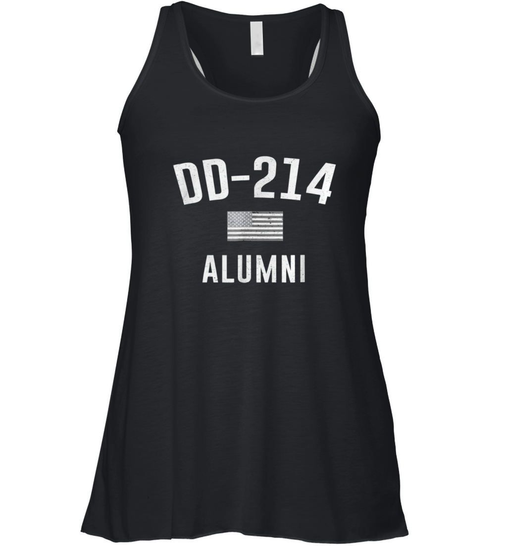 Military DD-214 Shirt Armed Forces DD214 Tee LIMTED EDITION Women's Flowy Tank Top