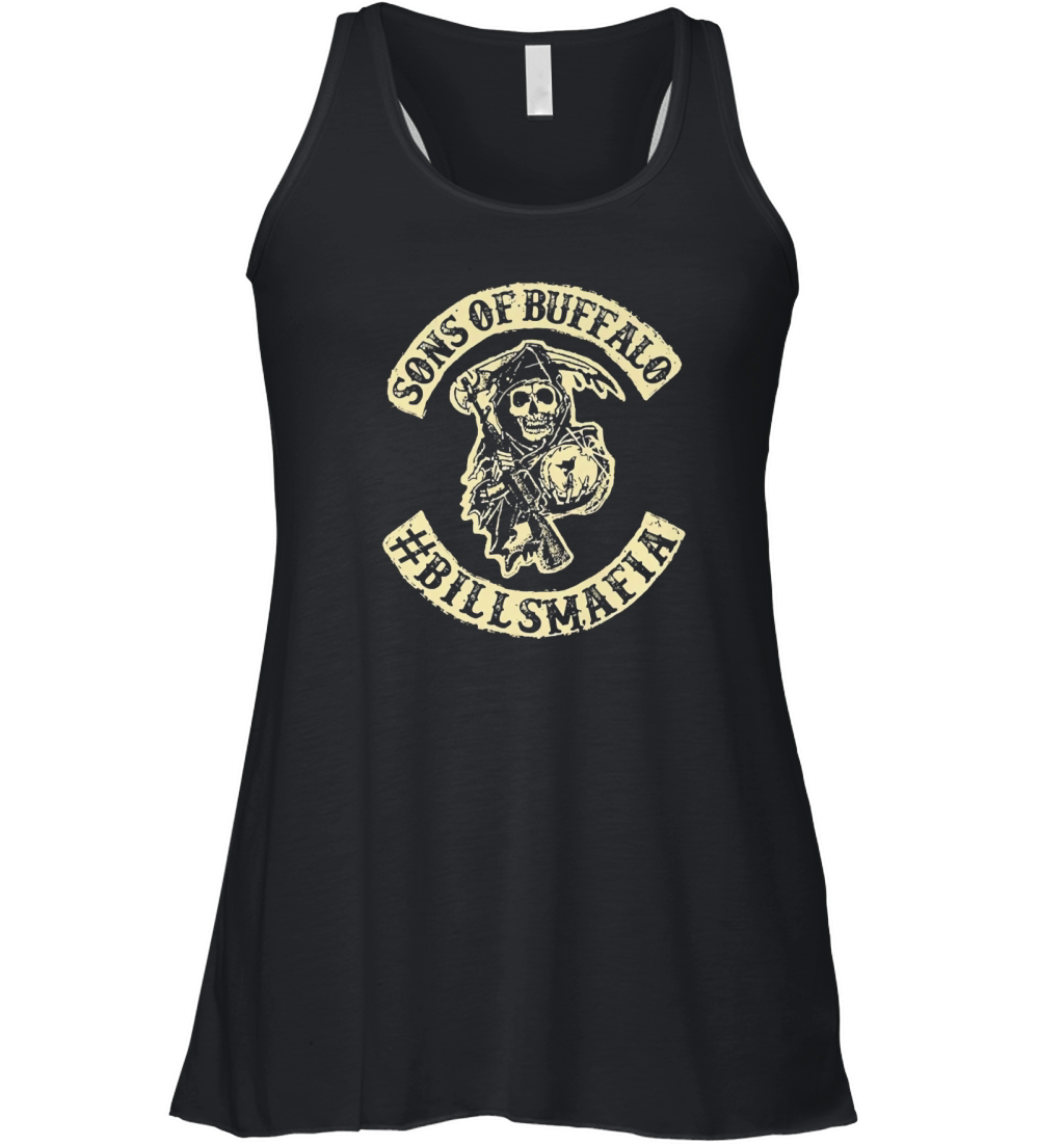 Official The Death sons of Buffalo Women's Flowy Tank Top