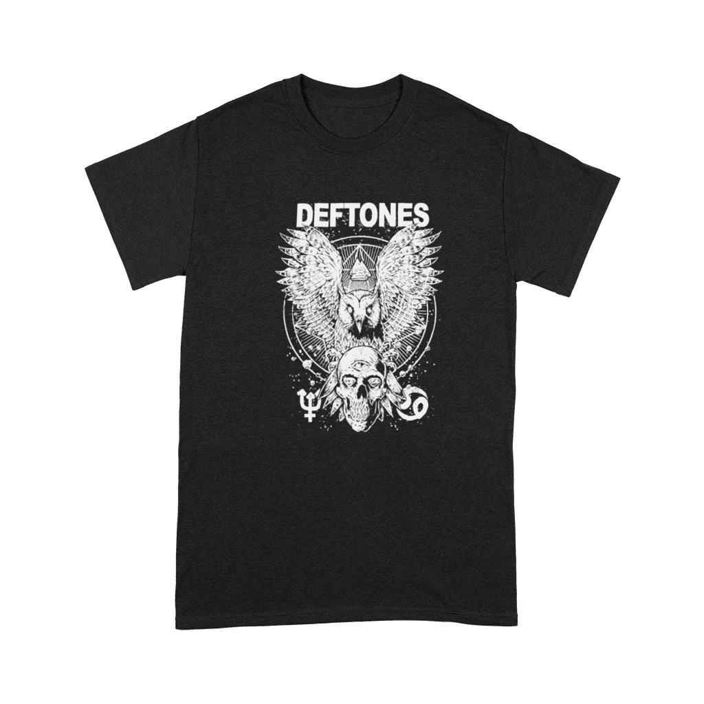 Deftones  Owl and Skull Premium T-shirt