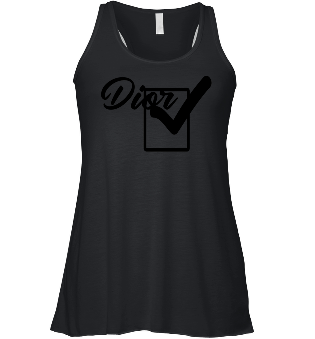 Dior Tshirt Women's Flowy Tank Top