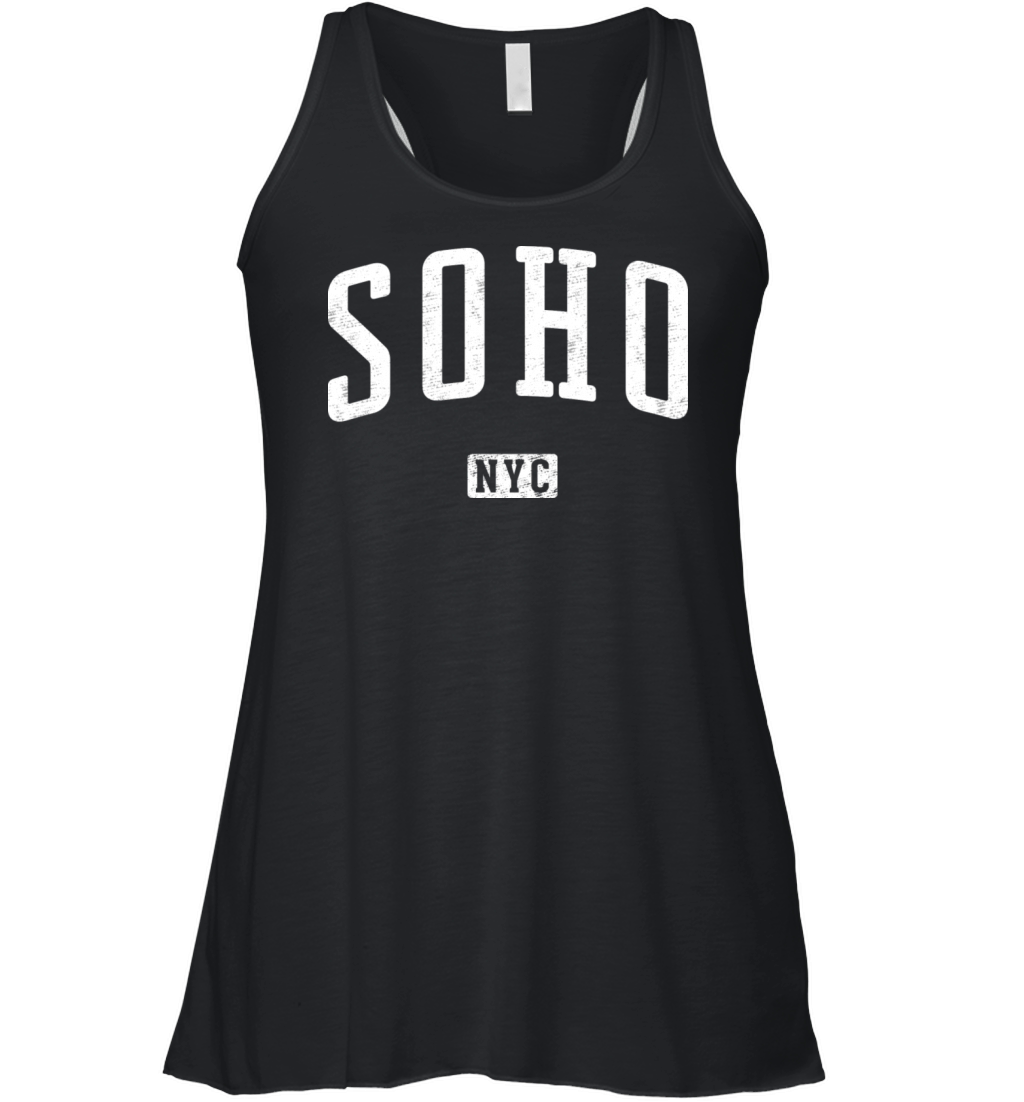 SoHo New York City Vintage Women's Flowy Tank Top