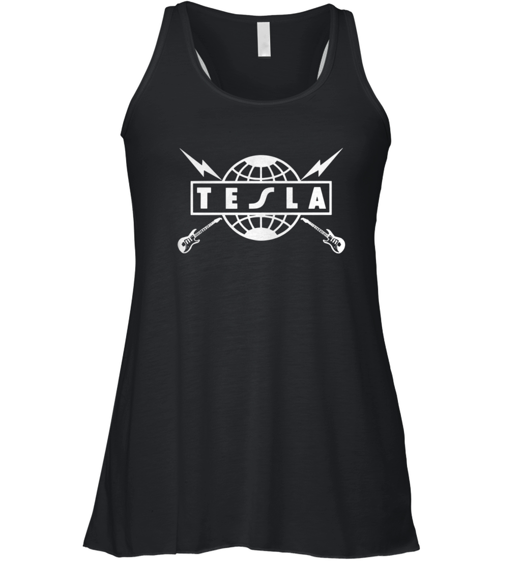 Tesla Band Tshirt Women's Flowy Tank Top