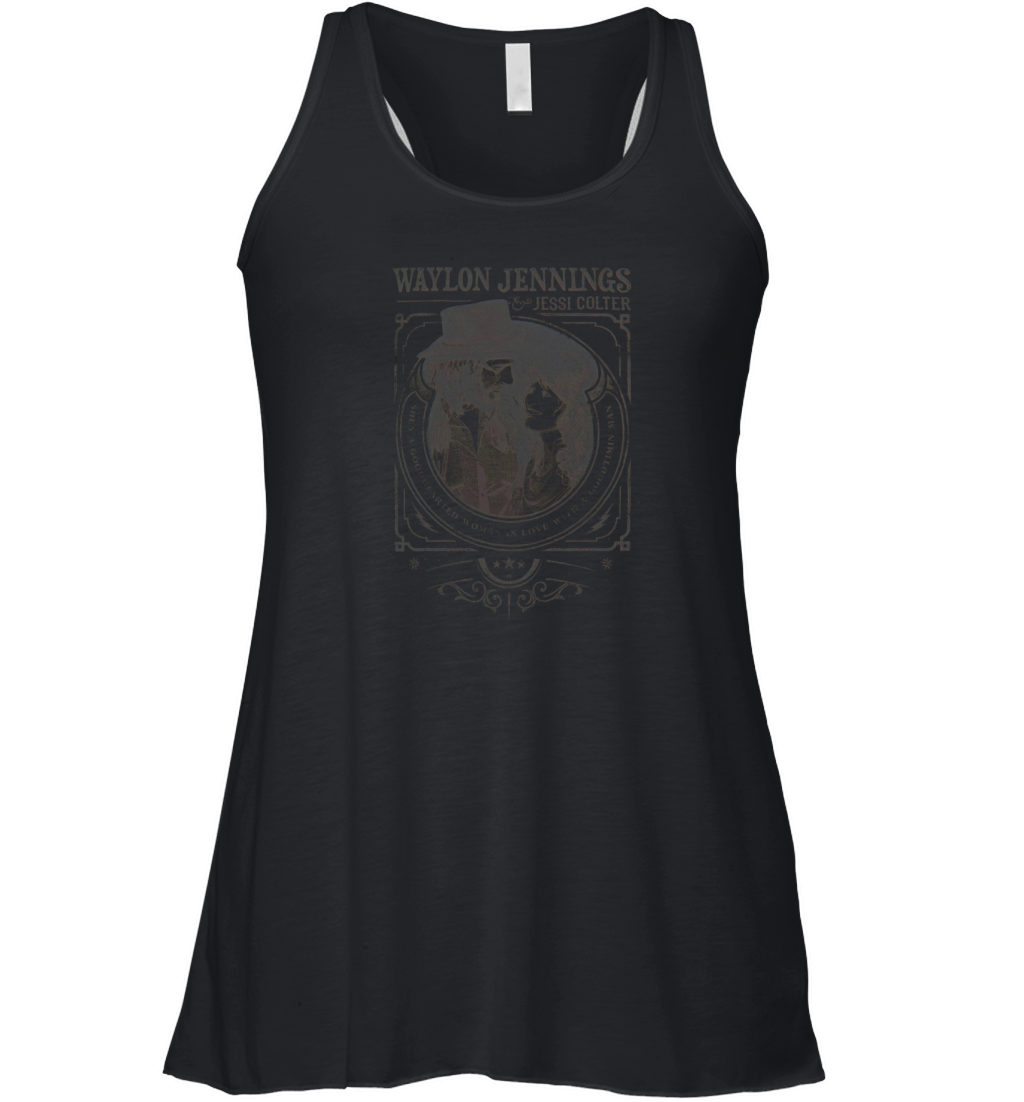 Waylon Jennings Women's Flowy Tank Top