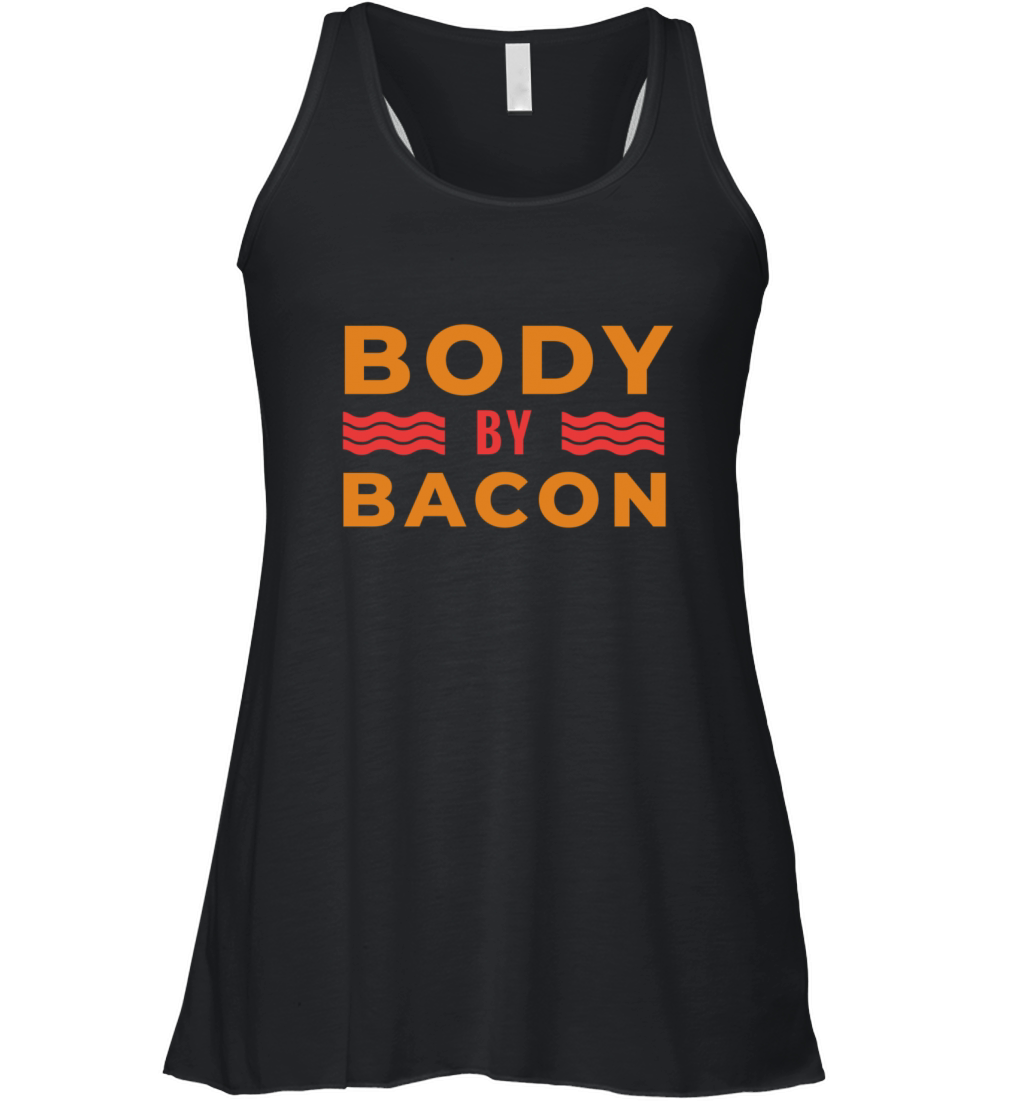 Body by Bacon Women's Flowy Tank Top