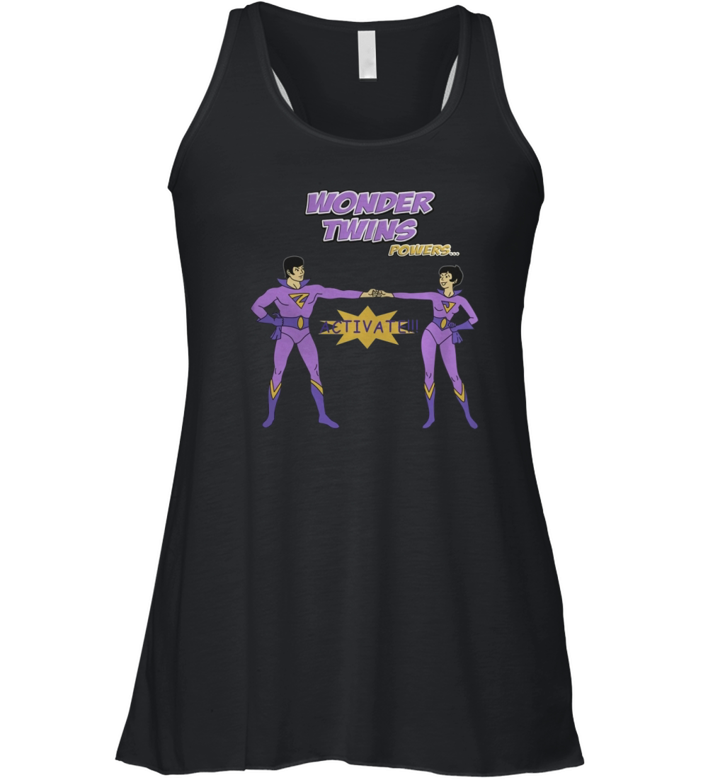 16 Wonder Twins Powers Activate Funny T-Shirt Women's Flowy Tank Top