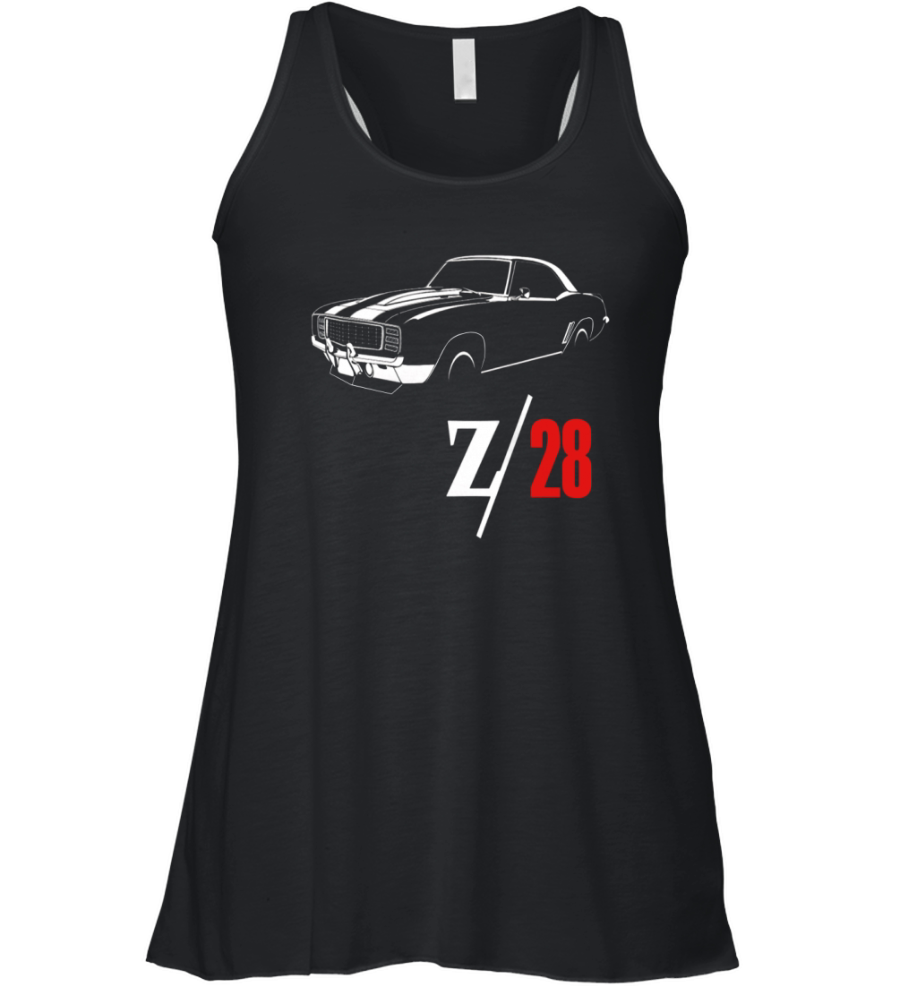 1969 Camaro Z28 Vintage T-Shirts Women's Flowy Tank Top