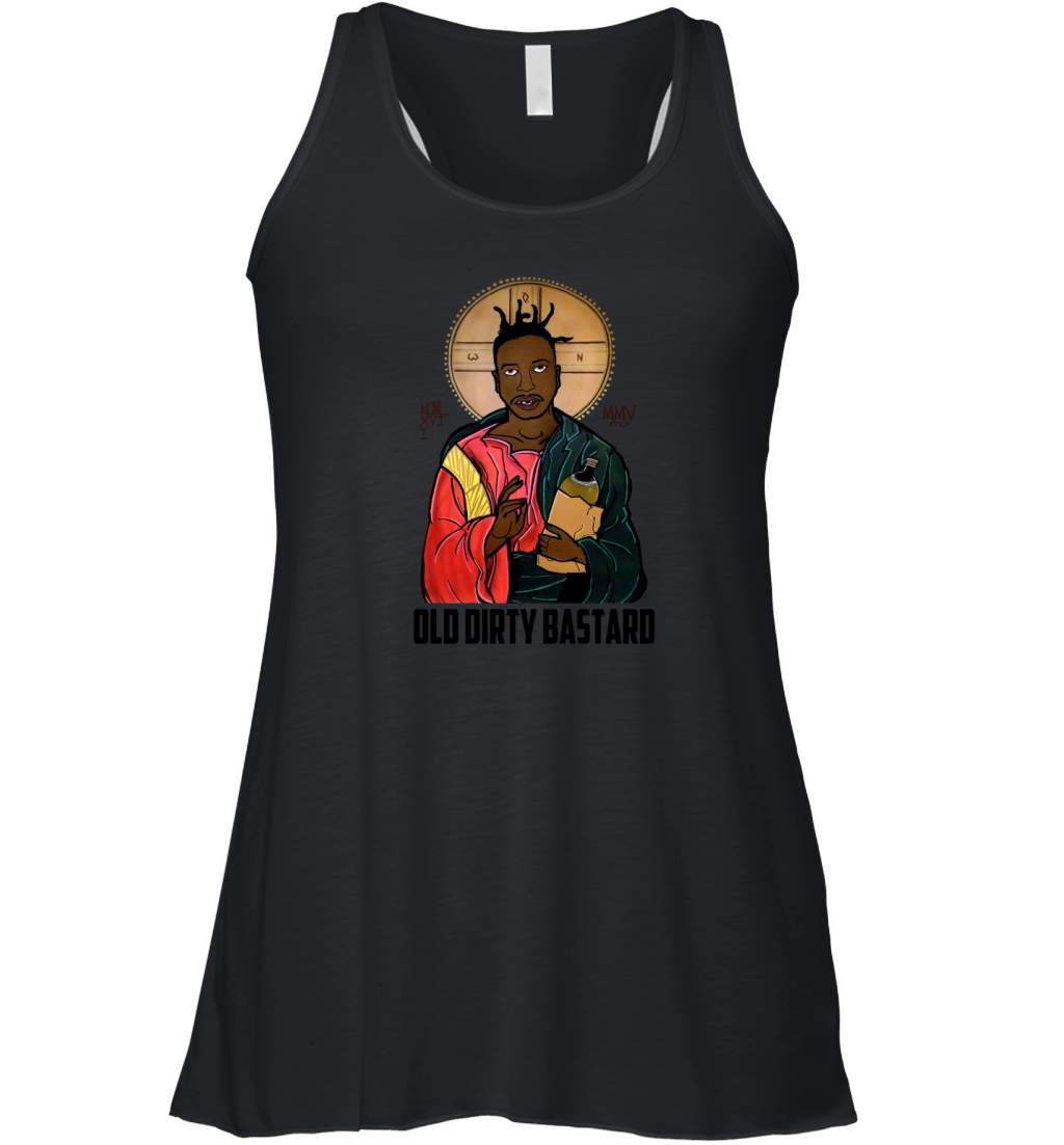 Hip Hop Men Rap Music Old School Old Dirty Bastard Women's Flowy Tank Top