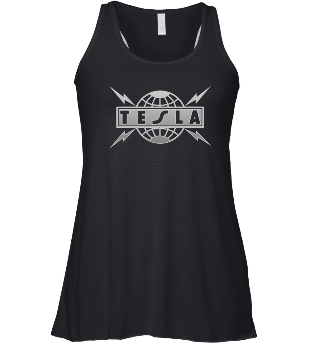 Tesla Band Tshirt Women's Flowy Tank Top