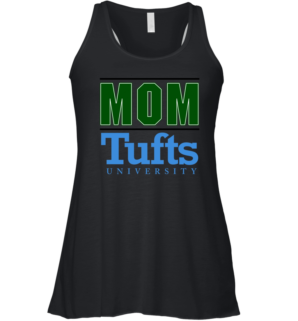Tufts University Proud Mom Parents Day 2020 Women's Flowy Tank Top