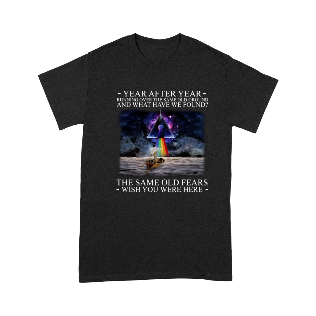 Wish You Were Here Delicate Sound Of Thunder Lyrics Pink Floyd shirt Premium T-shirt