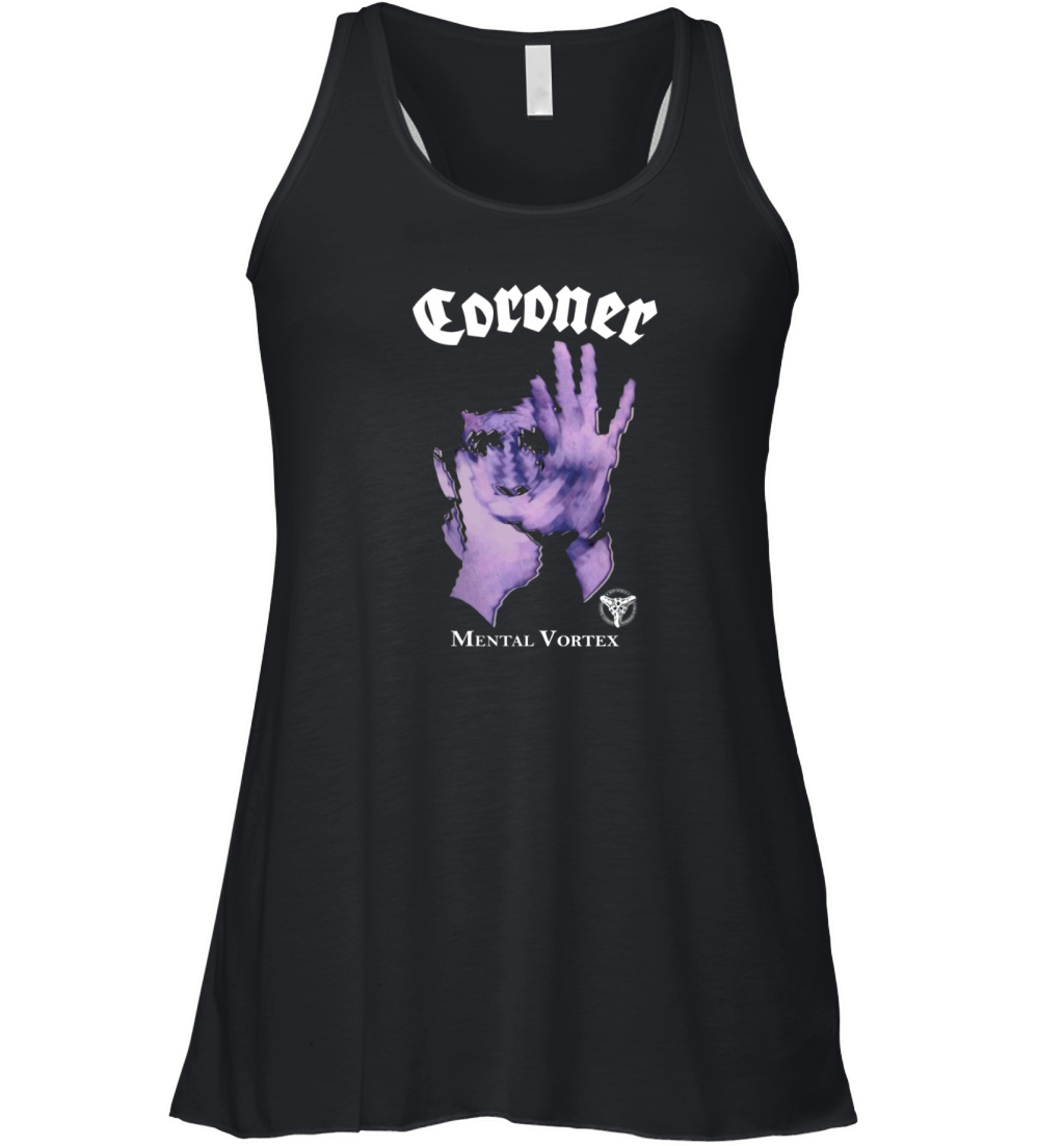Coroner - Mental Vortex album Tshirt Women's Flowy Tank Top