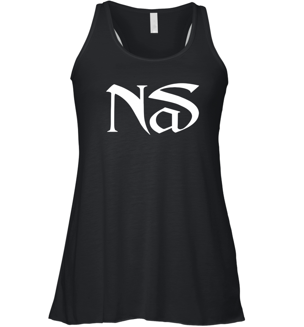 Nas Logo Rap Musik T-Shirt Women's Flowy Tank Top