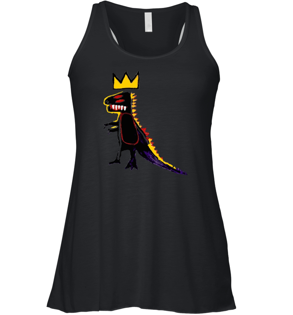 Basquiat Dinosaur Women's Flowy Tank Top