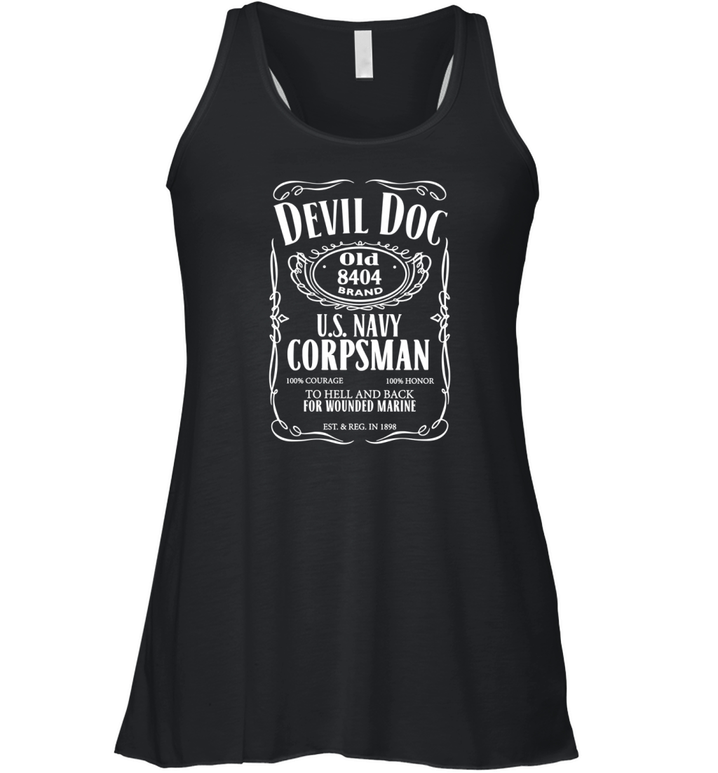 Devil Doc - US Navy Corpsman Women's Flowy Tank Top