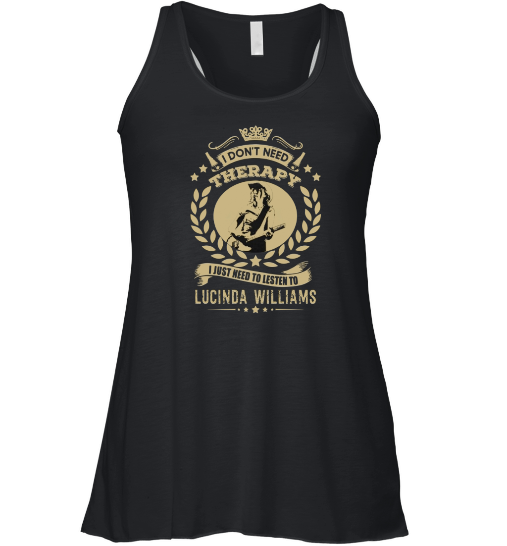 LUCINDA WILLIAMS LIMITED EDITION Tshirt Women's Flowy Tank Top