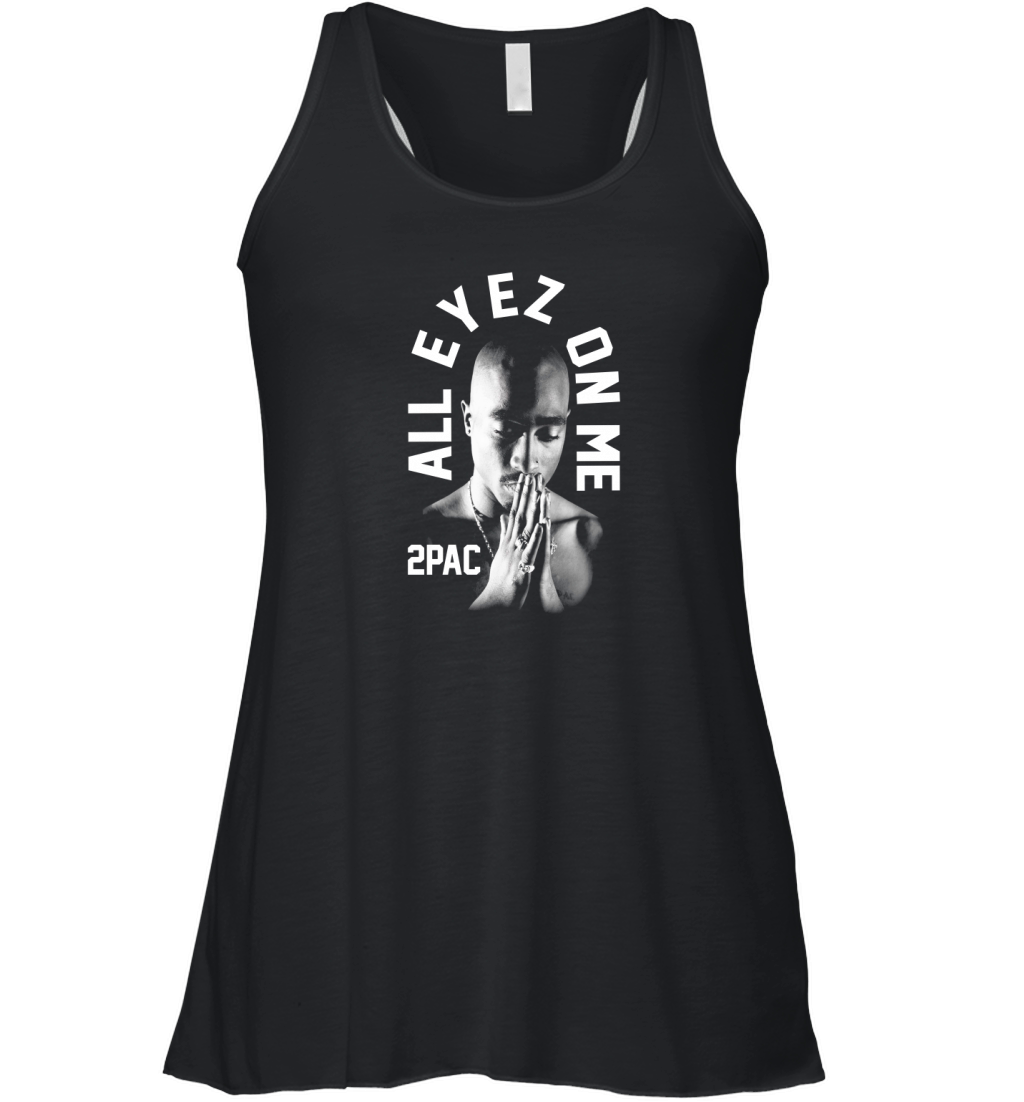 Tupac All Eyez On Me retro Women's Flowy Tank Top