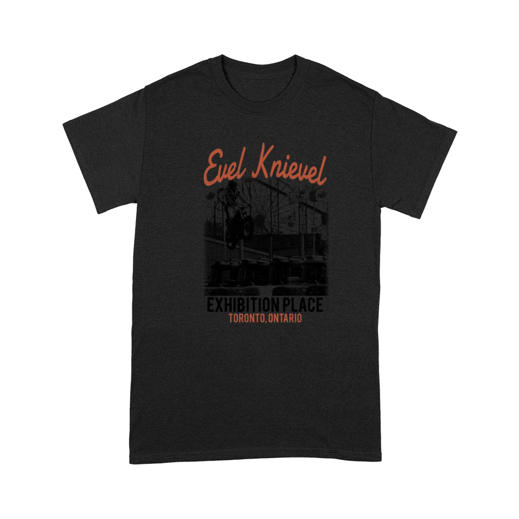Evel Knievel Exhibition Place Premium T-shirt