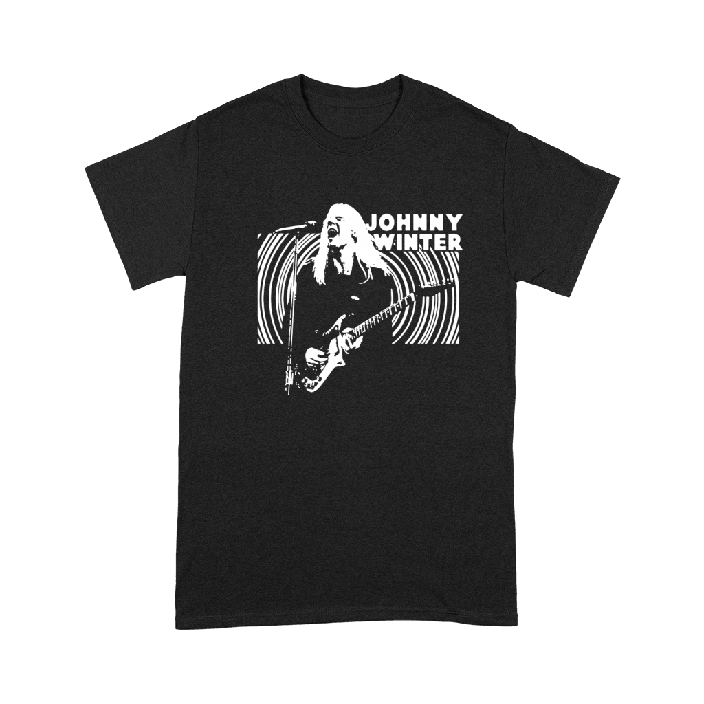 Johnny Winter Backlit Fan Premium T-shirt