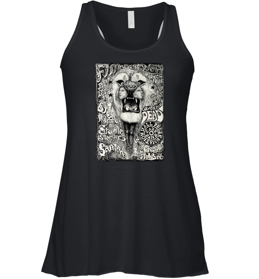 Carlos Santana While Lion Preservation Women's Flowy Tank Top