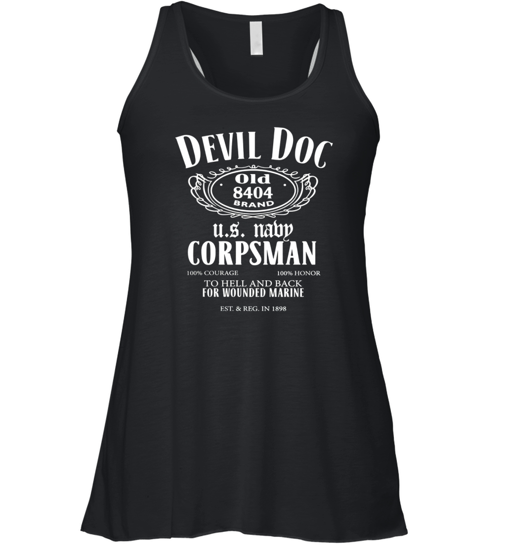 Corpsman - Devil Doc 8404 T Shirt Women's Flowy Tank Top