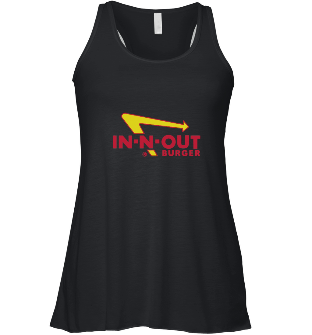 In N Out Logo Women's Flowy Tank Top