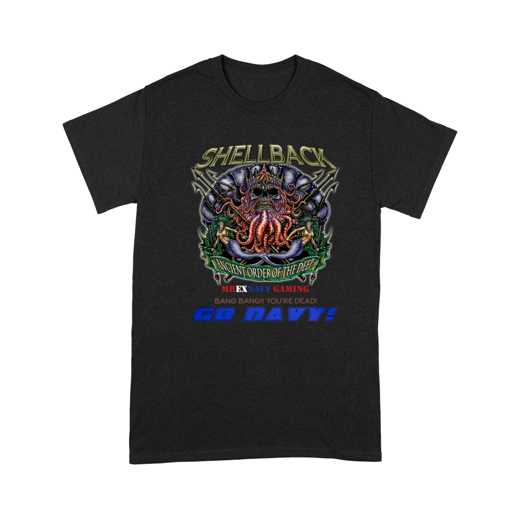 Mr Ex Navy Shellback Go Navy Premium T-shirt
