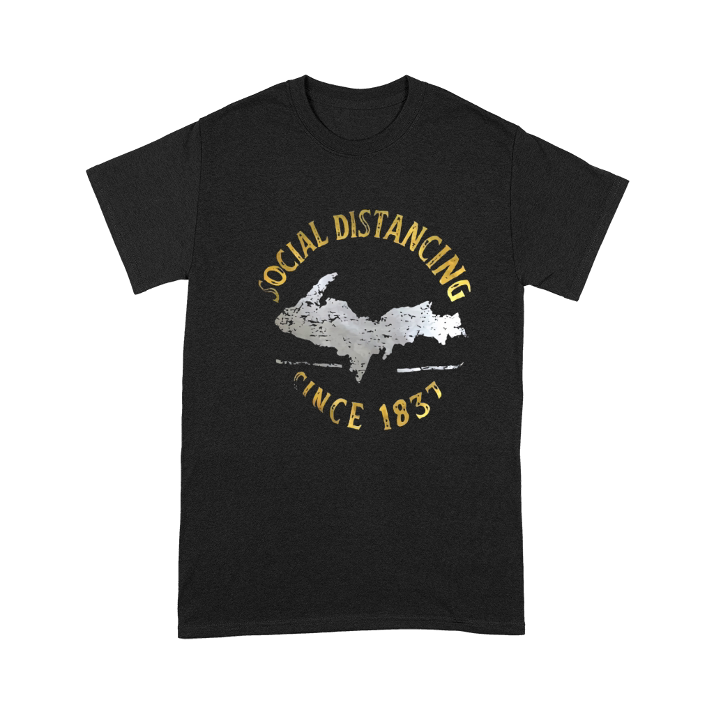 Social distancing since 1837 vintage Premium T-shirt