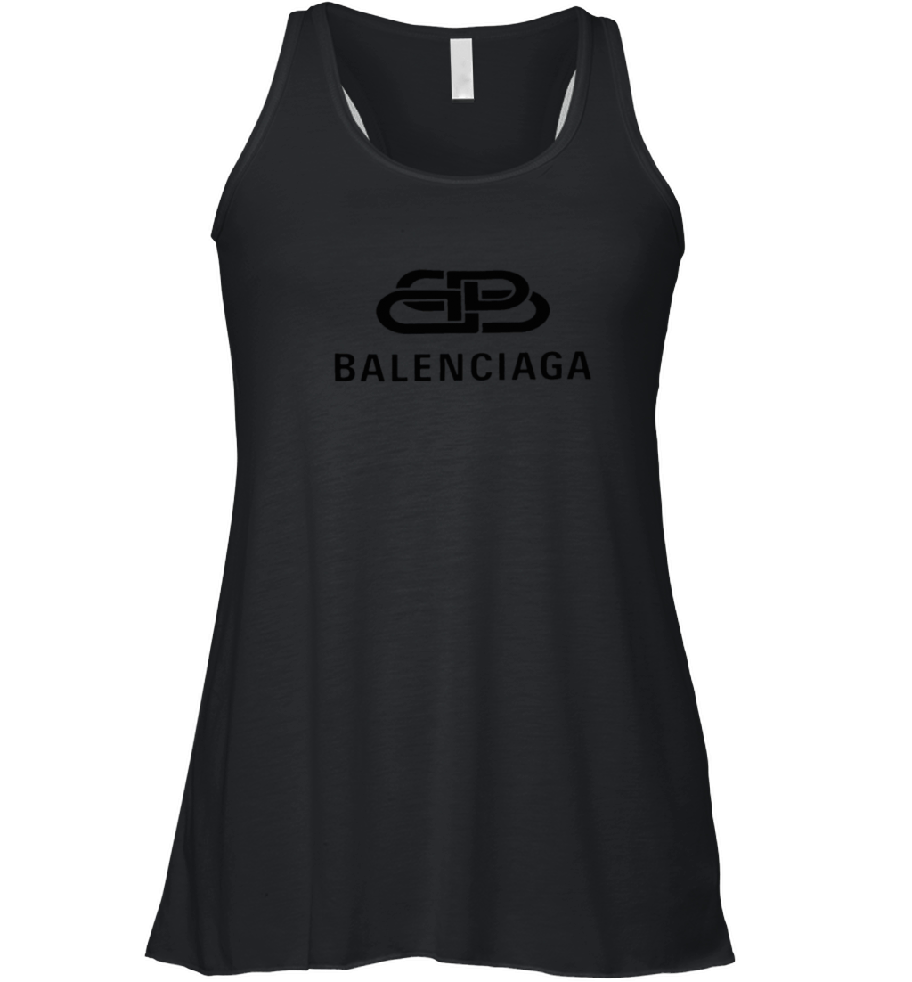 Balenciaga Oversized BB Logo Women's Flowy Tank Top