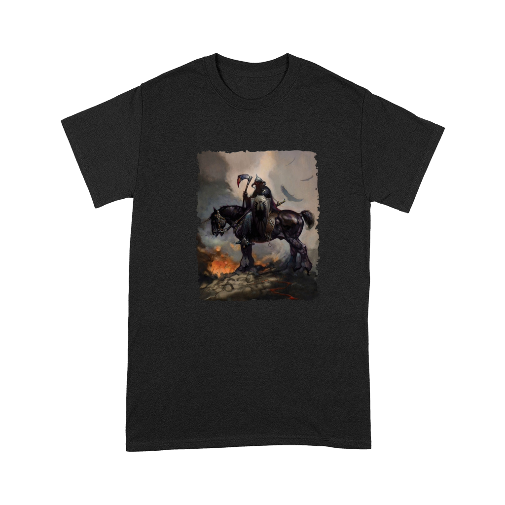 Frank Frazetta Art Death Dealer Barbarian Horror Premium T-shirt