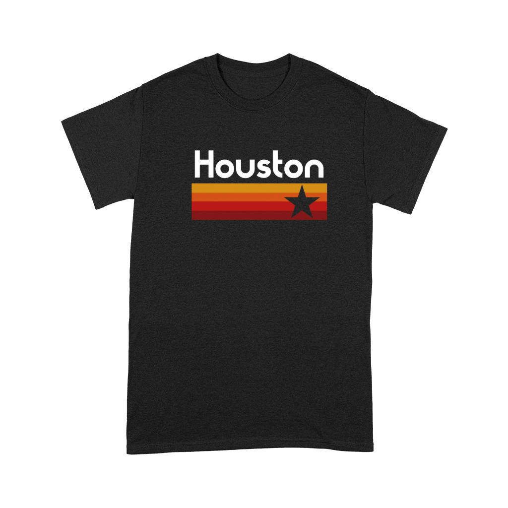Houston Baseball throwback Astro stripe Premium T-shirt