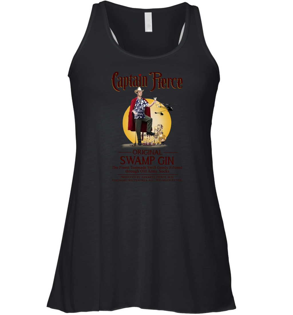 Captain Pierce original swamp gin the Finest Tentmade Swill Gently Women's Flowy Tank Top