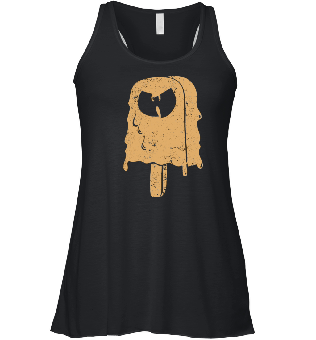 icecream wutang light brown Women's Flowy Tank Top