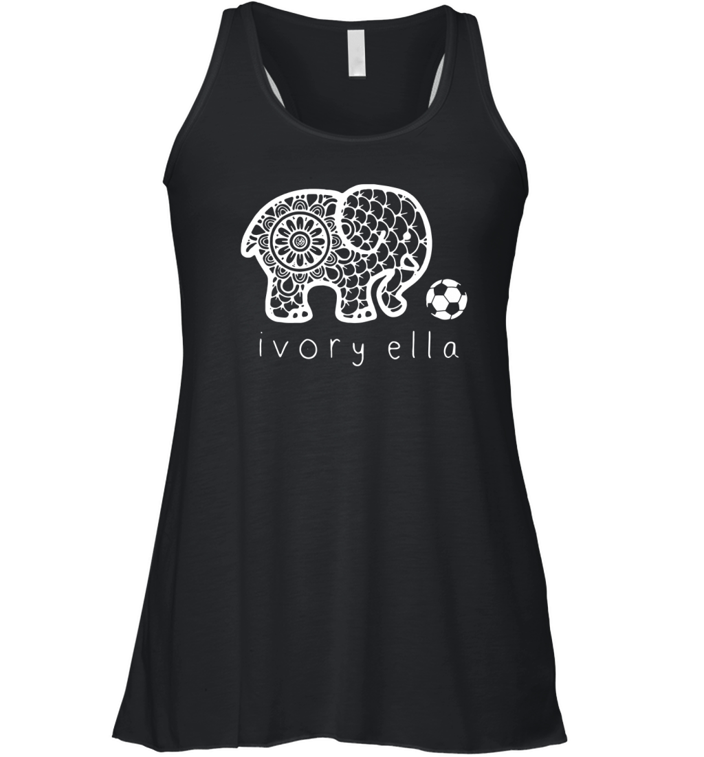 Ivory Ella Elephant Women's Flowy Tank Top