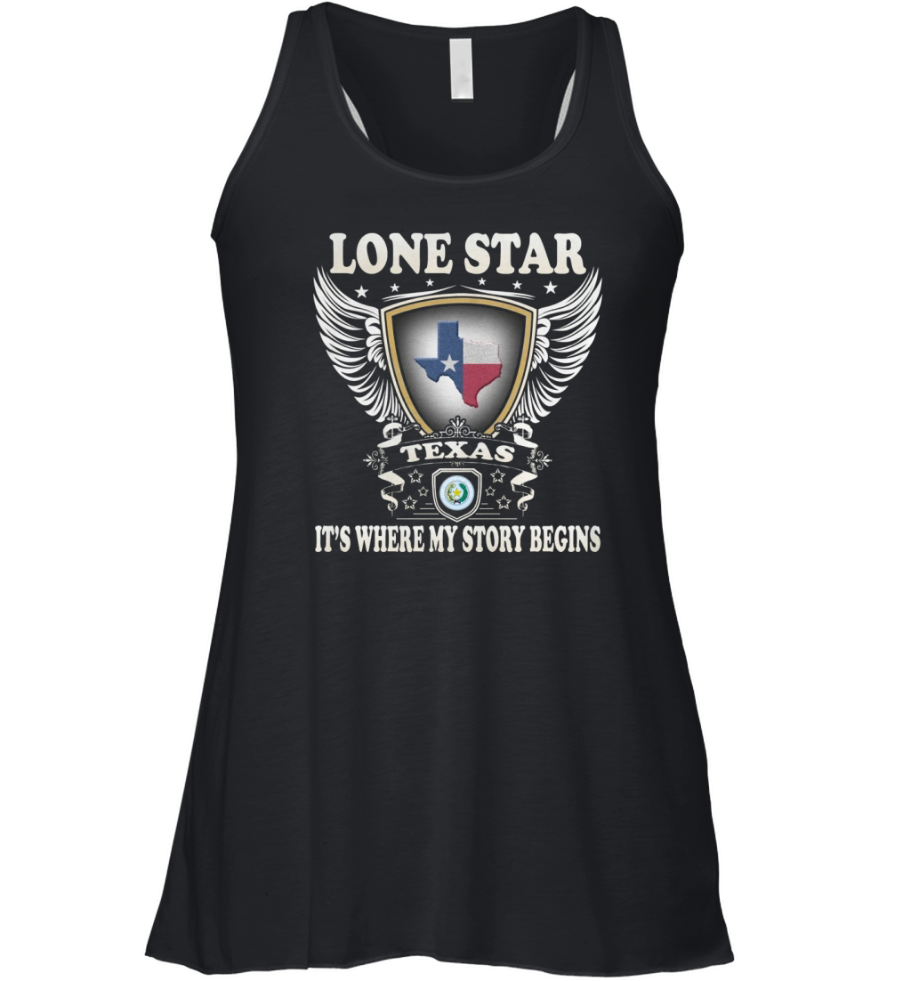Lone Star TX Women's Flowy Tank Top