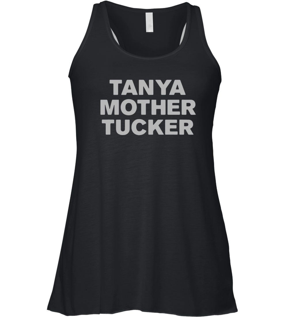Tanya Mother Tucker Sticker shirt Women's Flowy Tank Top