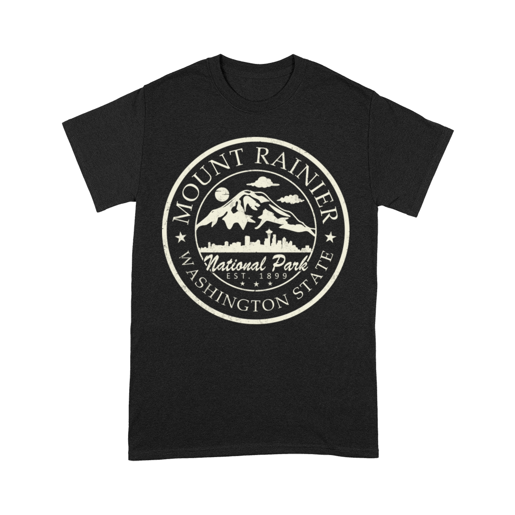Vintage National Park Mt Rainier Premium T-shirt