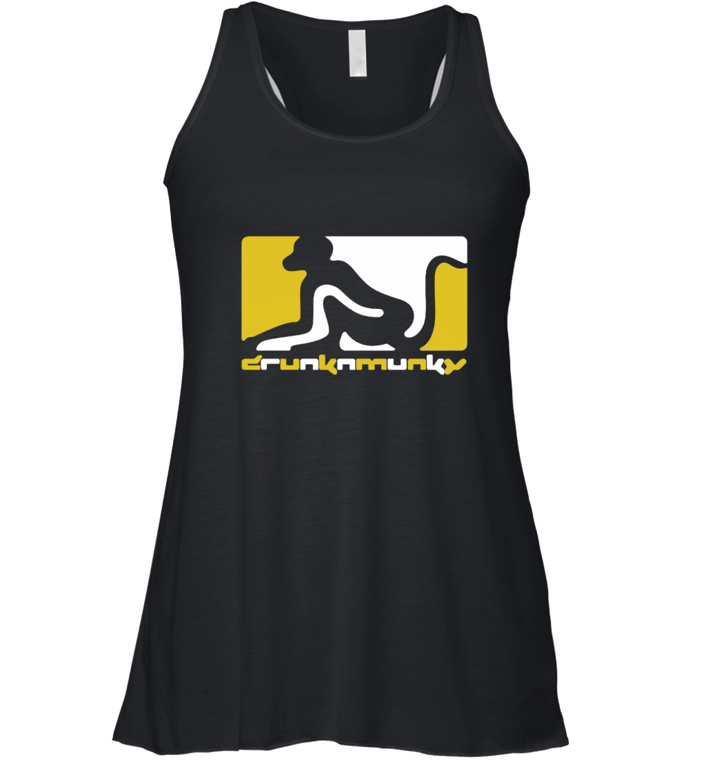 Drunk n Monkey T-Shirt Women's Flowy Tank Top