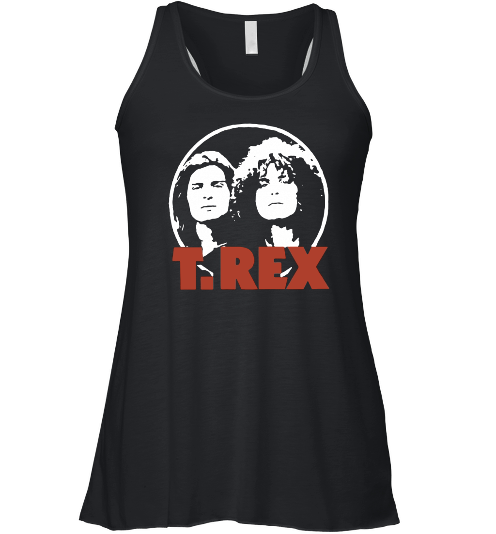 T Rex Band Tshirt Women's Flowy Tank Top