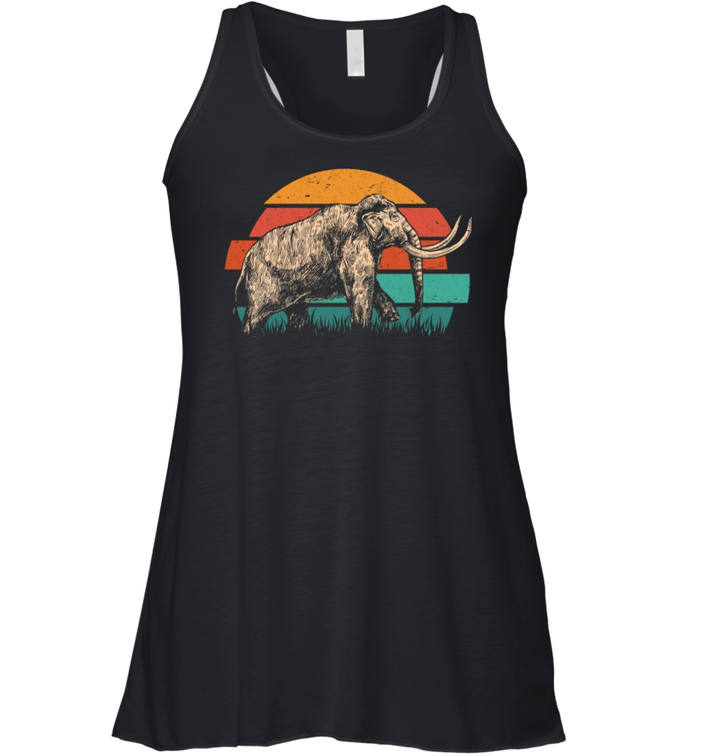 Vintage Mammoth Retro Women's Flowy Tank Top