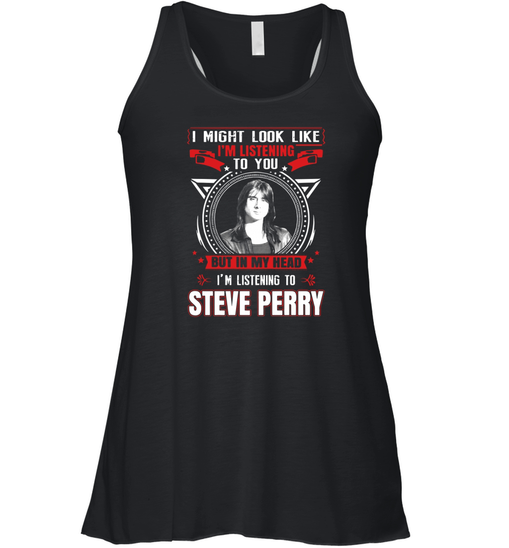 Crazy STEVE PERRY Fan Christmast Women's Flowy Tank Top