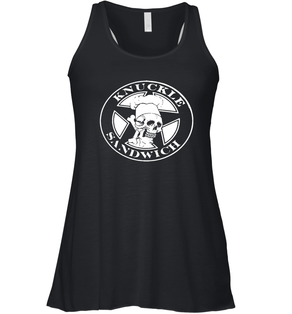 Knuckle sandwich guy fieri Women's Flowy Tank Top