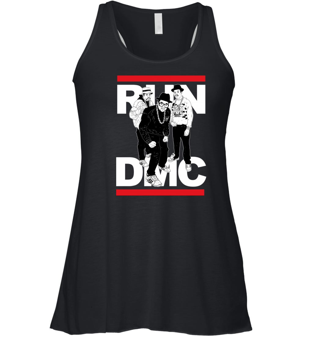 Run Dmc Art Women's Flowy Tank Top
