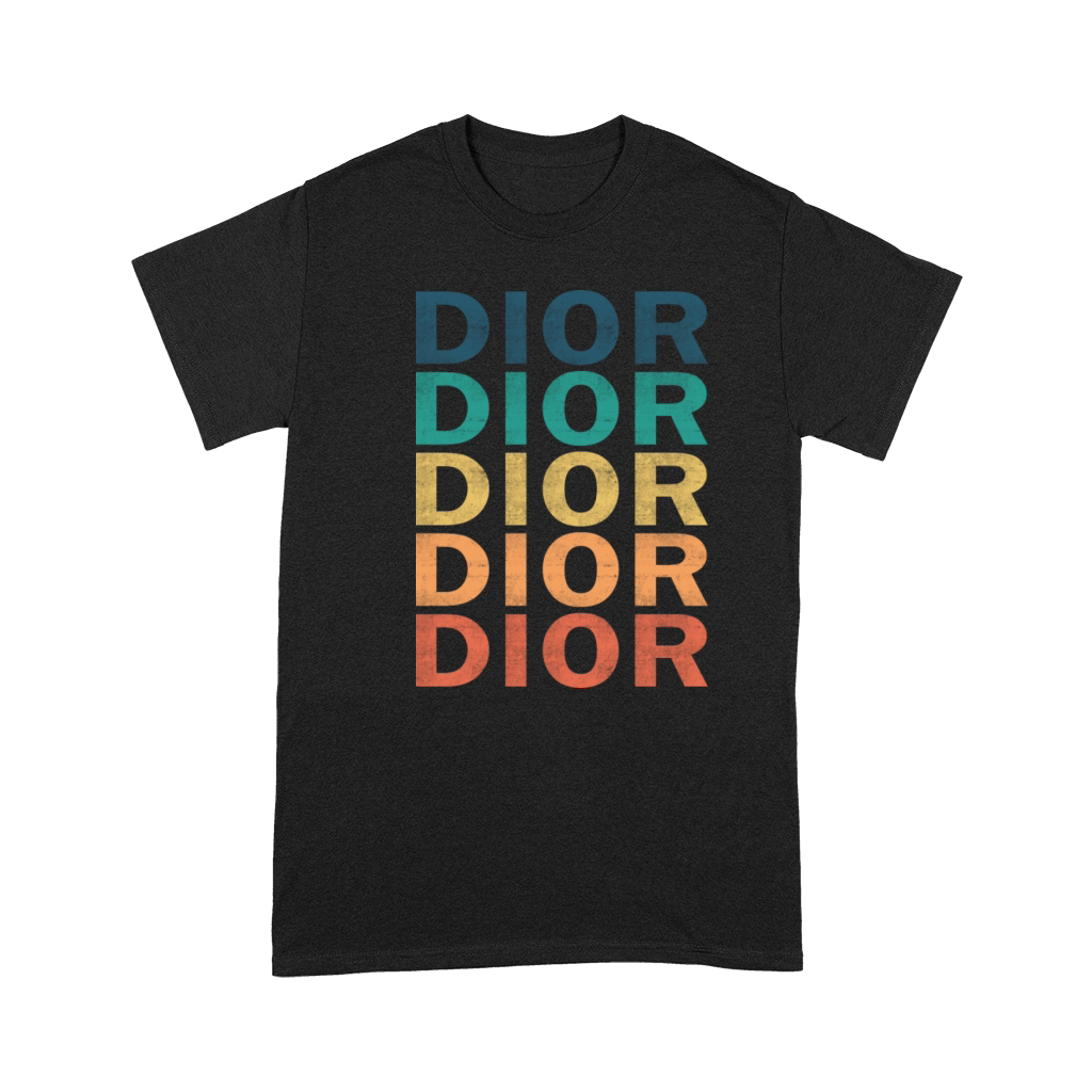 Dior Name T Shirt - Dior Vintage Retro Name Gift I Premium T-shirt