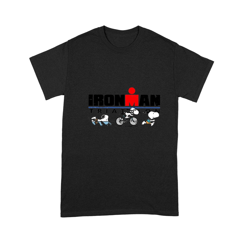 Ironman Triathlon Snoopy Premium T-shirt