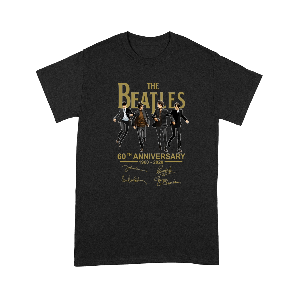 The Beatles 1960 2020 60th anniversary all siganture shirt Premium T-shirt