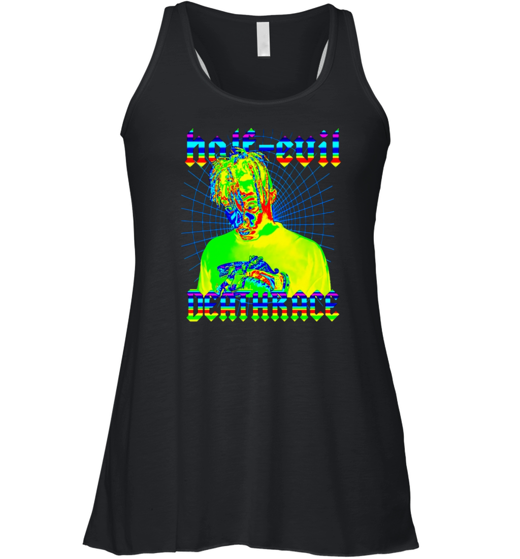 Juice WRLD half evil deathrace Women's Flowy Tank Top