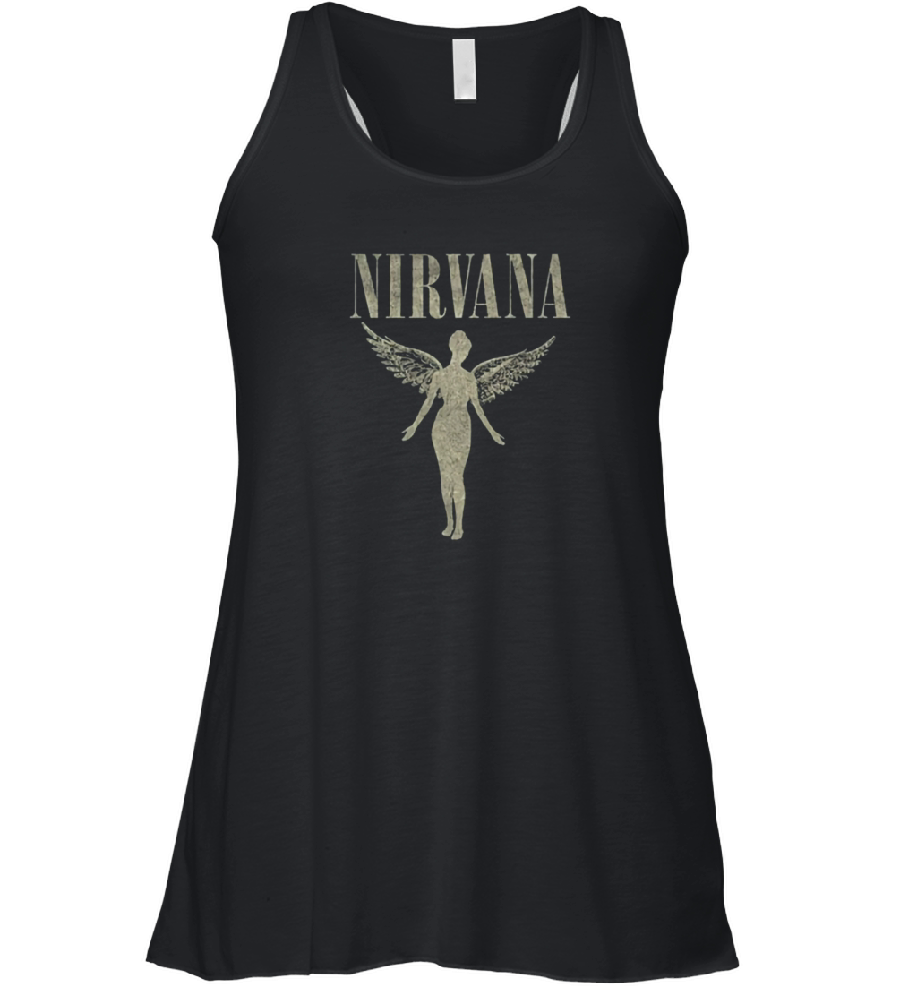 Nirvana  in Utero Tour Women's Flowy Tank Top