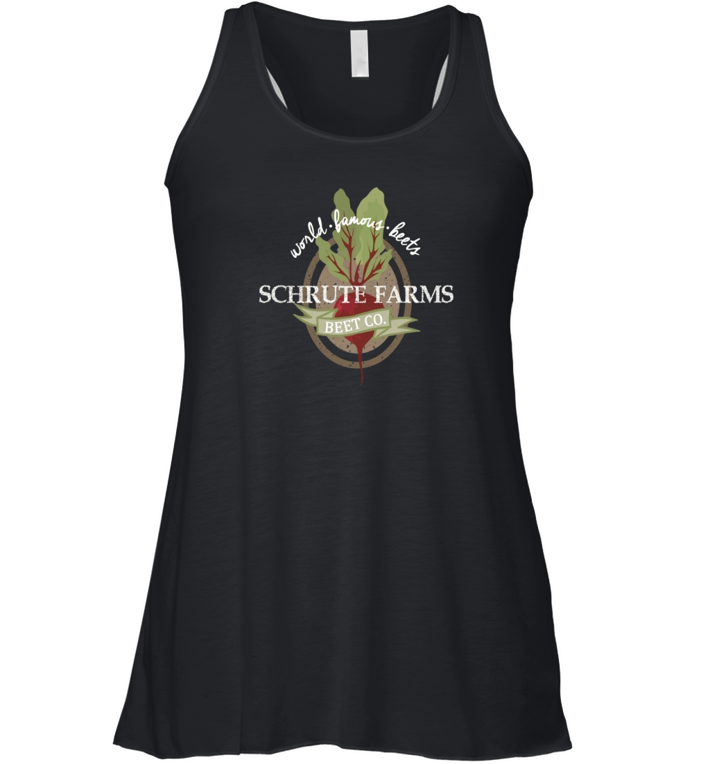 SCHRUTE FARMS  THE OFFICE Women's Flowy Tank Top