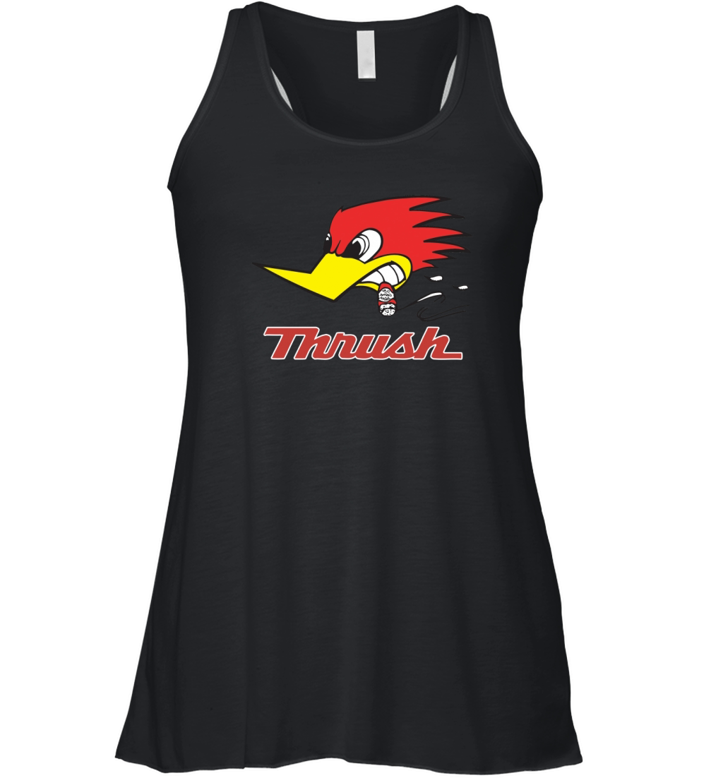 thrush muffler bird Women's Flowy Tank Top